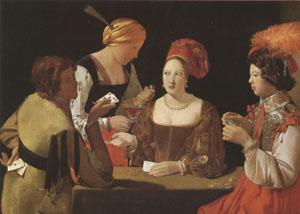 LA TOUR, Georges de The Cheat with the Ace of Diamonds (mk05)